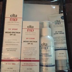 Elta MD sunscreen for face and body plus extras